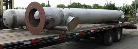 ASME Code pressure vessels designed for a biofuel production line.