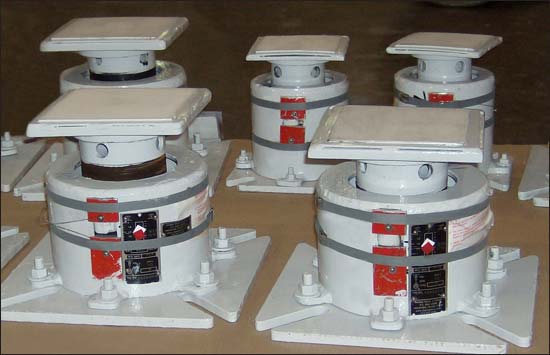 F-type variable spring supports designed for a local chemical plant.