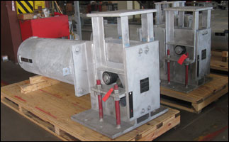 U-Type Constant Springs Custom Designed for Large Travel for an Oil Refinery U-Type Constant Springs Custom Designed for Large Travel for an Oil Refinery