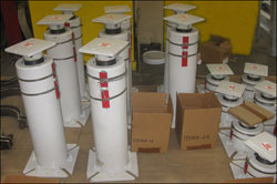 232 Variable Spring Supports for a Natural Gas Processing and Separation Plant