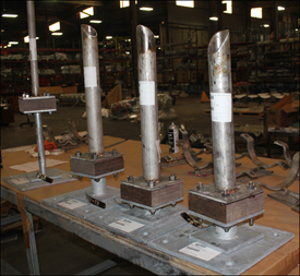 Cryogenic Trunnions with Permali Blocks Designed for Ethylene Loss Recovery Lines