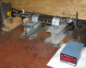 Testing Adhesive on an FRP Pad