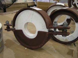 High Temp. Pre-insualted riser clamp