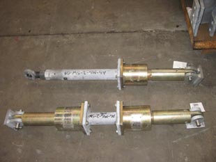dual mechanical snubbers to be used in tandem