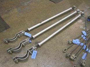 Size B sway struts with 61 inch C to C dimension