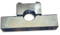 Image of a close view on a anchor type hold down