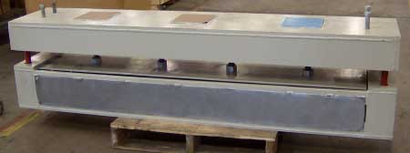 Image of a long custom big ton with slide plates.