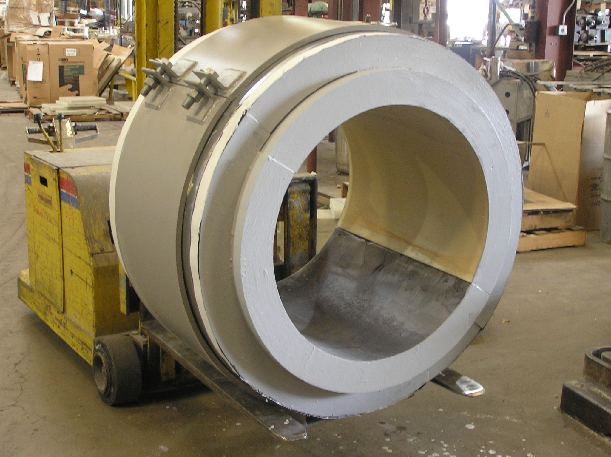 Cold Insulated Pipe Shoes For An Lng Plant