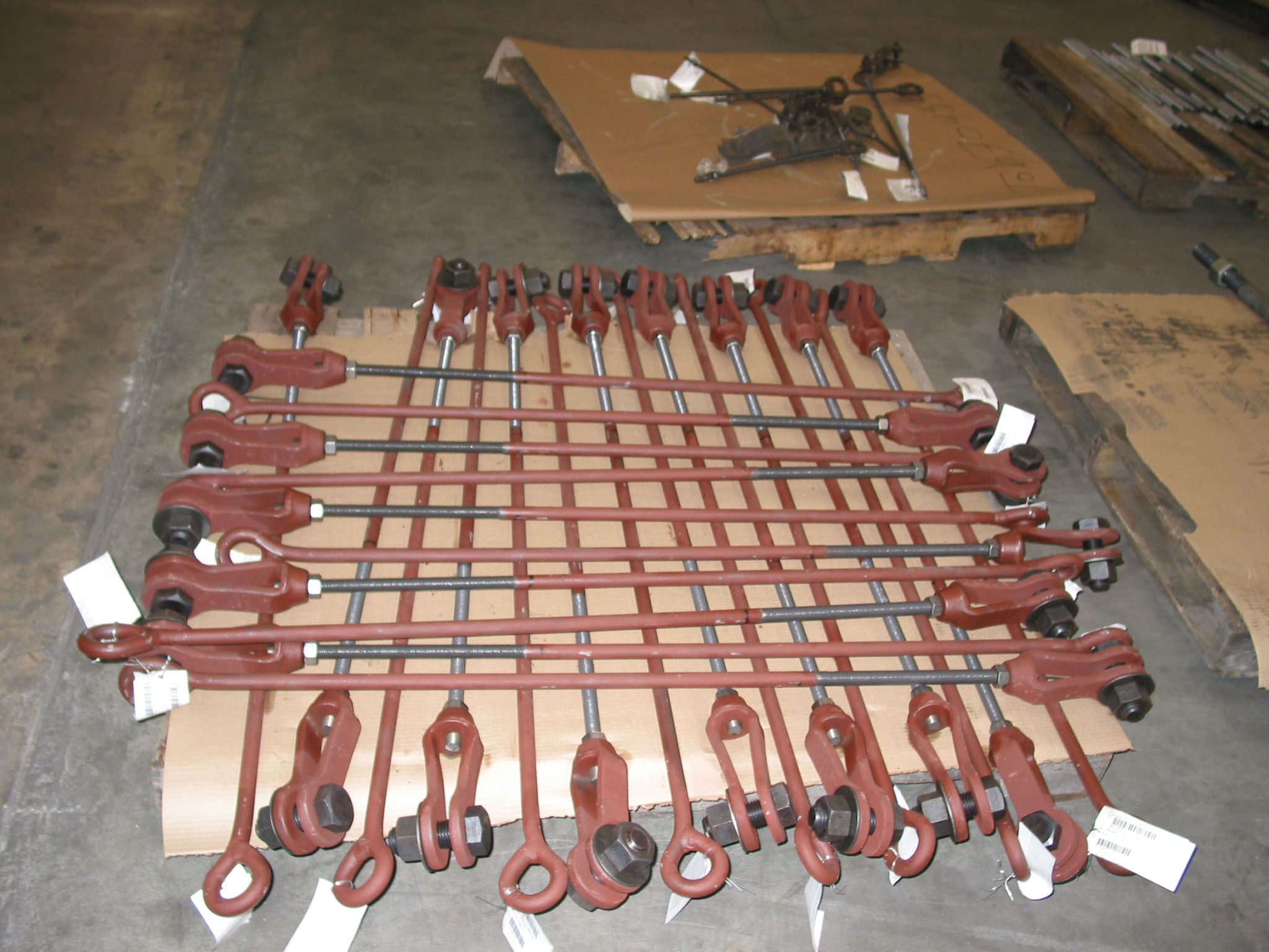 240 Welded Eye Rods For An Ammonia Plant