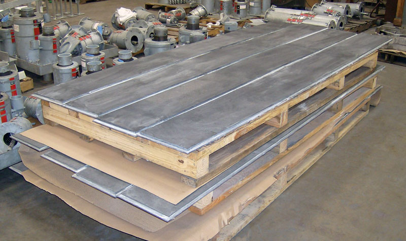 10 Feet Long Graphite Slide Plates For A Plant In Alberta