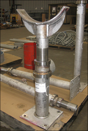 Adjustable Pipe Saddle Supports Designed For A Booster Pump Station Rehabilitation Project In Florida