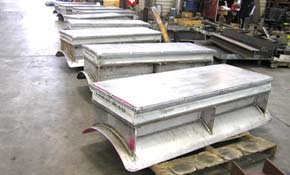 Pre-Insulated Cryogenic Supports with PTFE, 25% Glass Filled, Slide Plates