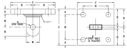 Fig. 74: Concrete Single Lug Plate